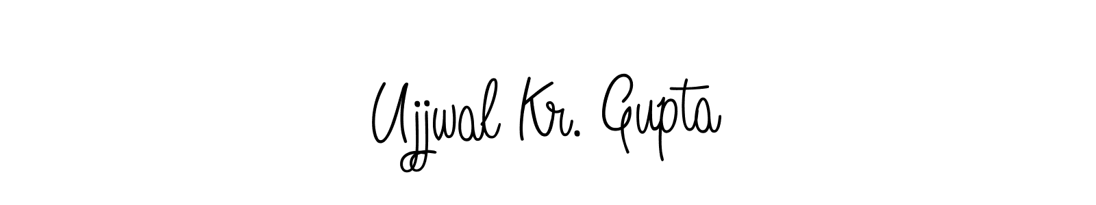 How to make Ujjwal Kr. Gupta signature? Angelique-Rose-font-FFP is a professional autograph style. Create handwritten signature for Ujjwal Kr. Gupta name. Ujjwal Kr. Gupta signature style 5 images and pictures png