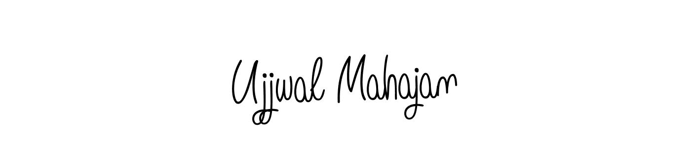 if you are searching for the best signature style for your name Ujjwal Mahajan. so please give up your signature search. here we have designed multiple signature styles  using Angelique-Rose-font-FFP. Ujjwal Mahajan signature style 5 images and pictures png