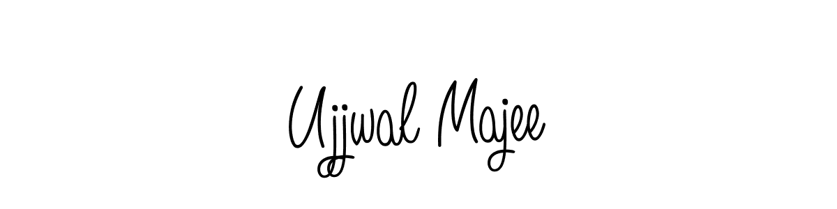Make a beautiful signature design for name Ujjwal Majee. With this signature (Angelique-Rose-font-FFP) style, you can create a handwritten signature for free. Ujjwal Majee signature style 5 images and pictures png