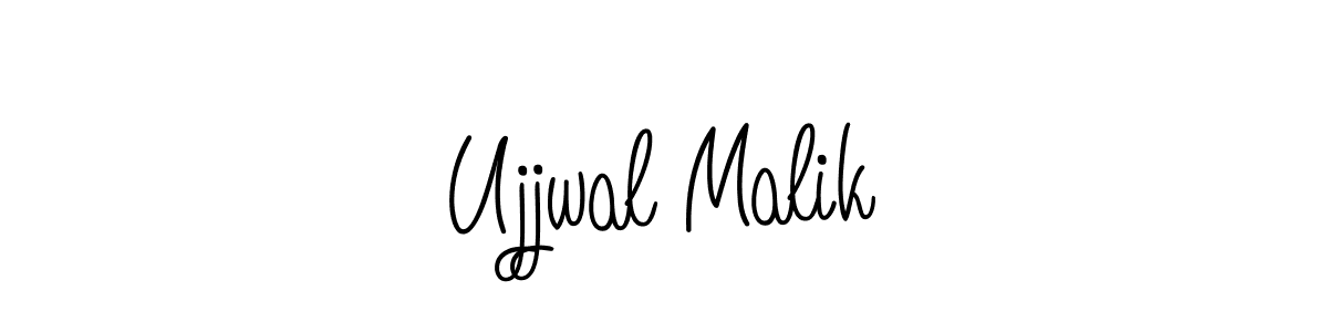 if you are searching for the best signature style for your name Ujjwal Malik. so please give up your signature search. here we have designed multiple signature styles  using Angelique-Rose-font-FFP. Ujjwal Malik signature style 5 images and pictures png