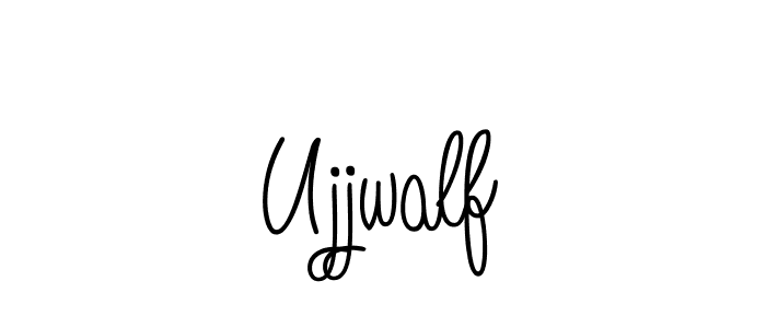 How to Draw Ujjwalf signature style? Angelique-Rose-font-FFP is a latest design signature styles for name Ujjwalf. Ujjwalf signature style 5 images and pictures png