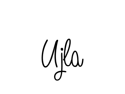 Make a beautiful signature design for name Ujla. Use this online signature maker to create a handwritten signature for free. Ujla signature style 5 images and pictures png