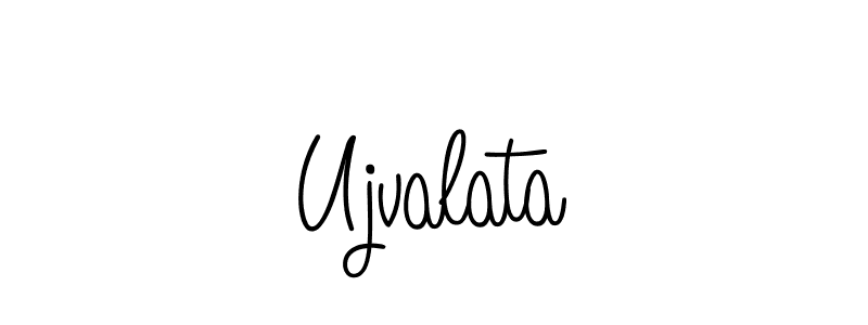 Best and Professional Signature Style for Ujvalata. Angelique-Rose-font-FFP Best Signature Style Collection. Ujvalata signature style 5 images and pictures png