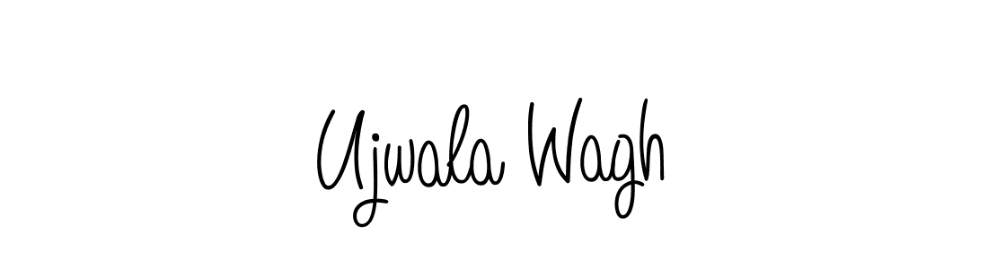 How to make Ujwala Wagh signature? Angelique-Rose-font-FFP is a professional autograph style. Create handwritten signature for Ujwala Wagh name. Ujwala Wagh signature style 5 images and pictures png