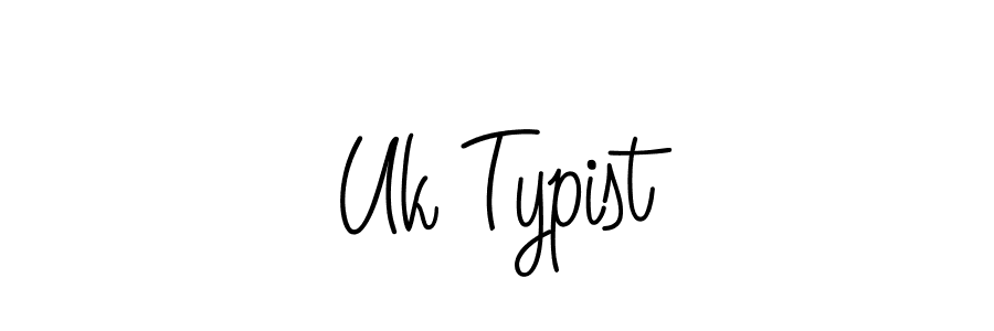 Also we have Uk Typist name is the best signature style. Create professional handwritten signature collection using Angelique-Rose-font-FFP autograph style. Uk Typist signature style 5 images and pictures png