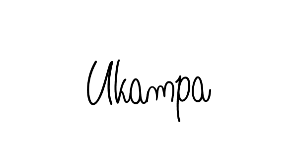 How to Draw Ukampa signature style? Angelique-Rose-font-FFP is a latest design signature styles for name Ukampa. Ukampa signature style 5 images and pictures png