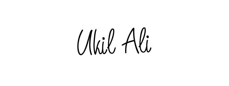 Also You can easily find your signature by using the search form. We will create Ukil Ali name handwritten signature images for you free of cost using Angelique-Rose-font-FFP sign style. Ukil Ali signature style 5 images and pictures png