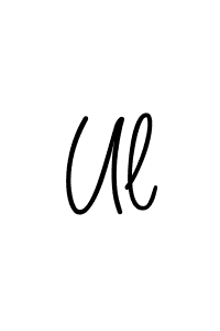 This is the best signature style for the Ul name. Also you like these signature font (Angelique-Rose-font-FFP). Mix name signature. Ul signature style 5 images and pictures png