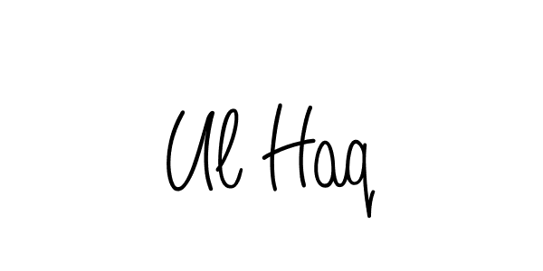 Angelique-Rose-font-FFP is a professional signature style that is perfect for those who want to add a touch of class to their signature. It is also a great choice for those who want to make their signature more unique. Get Ul Haq name to fancy signature for free. Ul Haq signature style 5 images and pictures png