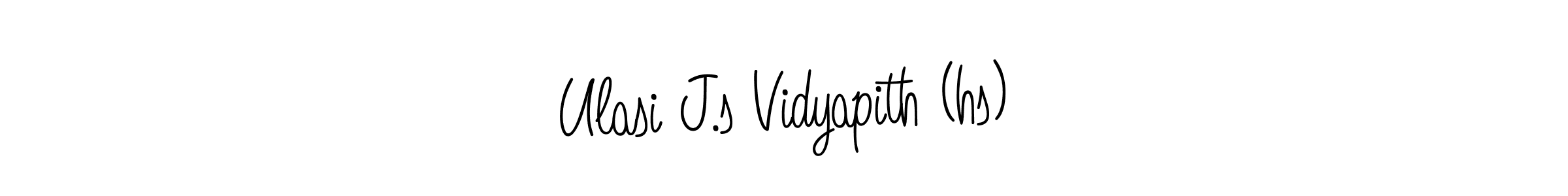 Also You can easily find your signature by using the search form. We will create Ulasi J.s Vidyapith (hs) name handwritten signature images for you free of cost using Angelique-Rose-font-FFP sign style. Ulasi J.s Vidyapith (hs) signature style 5 images and pictures png