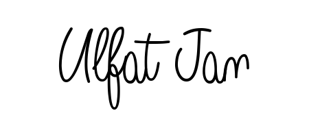 This is the best signature style for the Ulfat Jan name. Also you like these signature font (Angelique-Rose-font-FFP). Mix name signature. Ulfat Jan signature style 5 images and pictures png