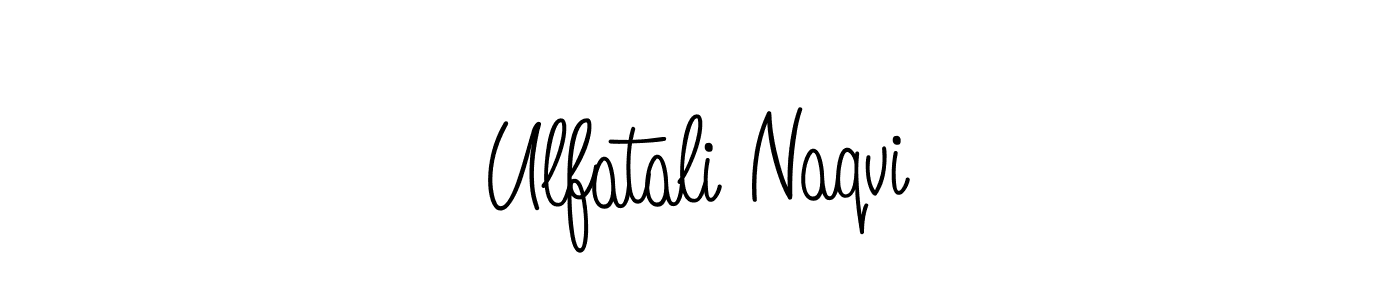 Here are the top 10 professional signature styles for the name Ulfatali Naqvi. These are the best autograph styles you can use for your name. Ulfatali Naqvi signature style 5 images and pictures png