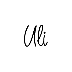 You can use this online signature creator to create a handwritten signature for the name Uli. This is the best online autograph maker. Uli signature style 5 images and pictures png