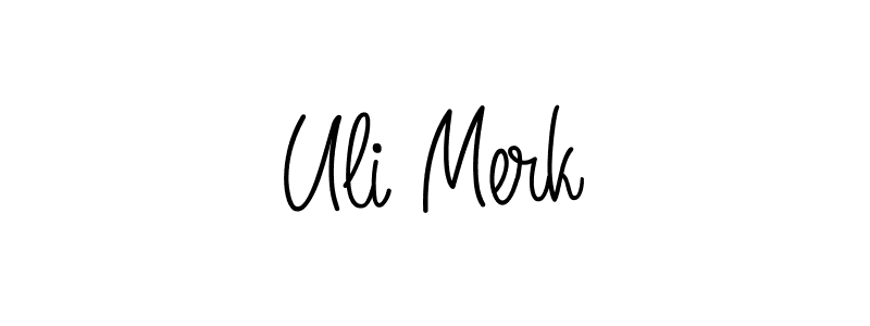 It looks lik you need a new signature style for name Uli Merk. Design unique handwritten (Angelique-Rose-font-FFP) signature with our free signature maker in just a few clicks. Uli Merk signature style 5 images and pictures png