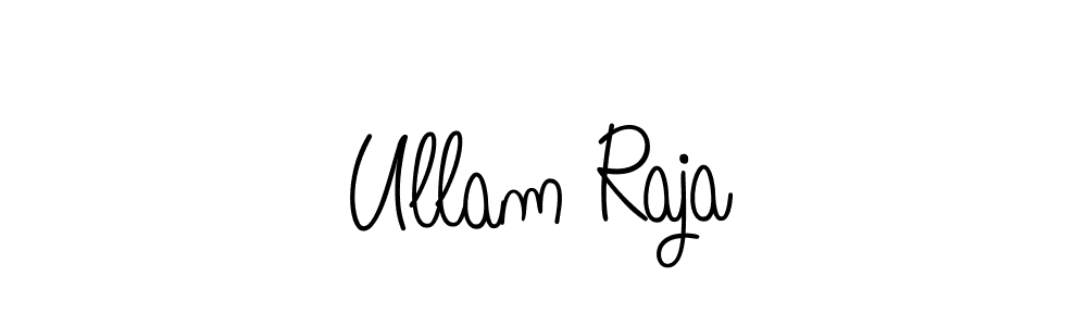 Make a beautiful signature design for name Ullam Raja. Use this online signature maker to create a handwritten signature for free. Ullam Raja signature style 5 images and pictures png