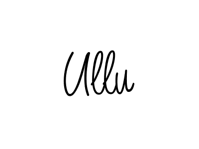 Here are the top 10 professional signature styles for the name Ullu. These are the best autograph styles you can use for your name. Ullu signature style 5 images and pictures png