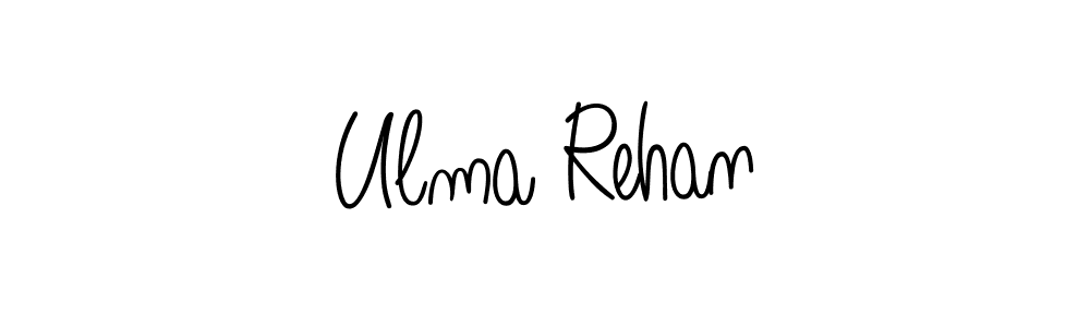 Similarly Angelique-Rose-font-FFP is the best handwritten signature design. Signature creator online .You can use it as an online autograph creator for name Ulma Rehan. Ulma Rehan signature style 5 images and pictures png