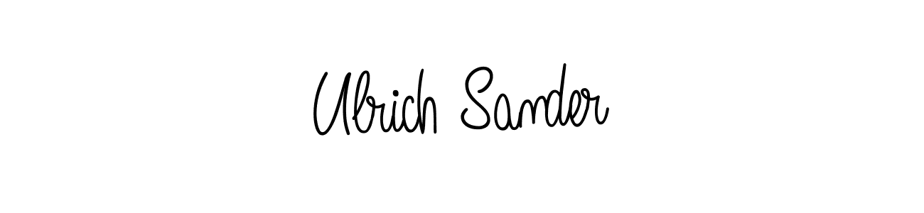 See photos of Ulrich Sander official signature by Spectra . Check more albums & portfolios. Read reviews & check more about Angelique-Rose-font-FFP font. Ulrich Sander signature style 5 images and pictures png