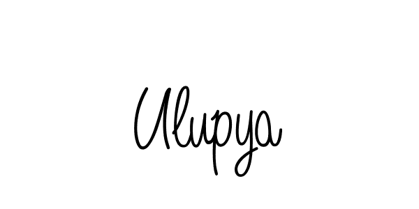 Create a beautiful signature design for name Ulupya. With this signature (Angelique-Rose-font-FFP) fonts, you can make a handwritten signature for free. Ulupya signature style 5 images and pictures png