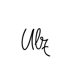 Use a signature maker to create a handwritten signature online. With this signature software, you can design (Angelique-Rose-font-FFP) your own signature for name Ulz. Ulz signature style 5 images and pictures png