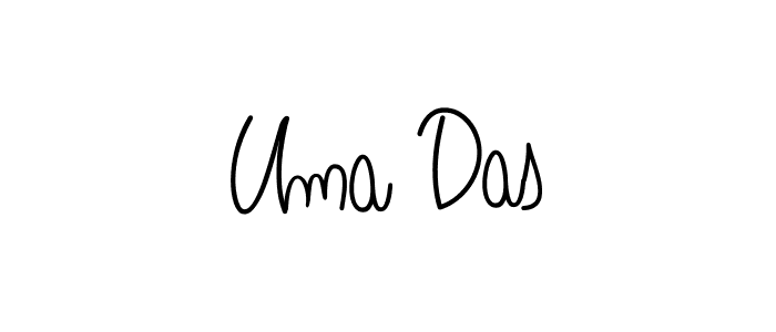 Make a beautiful signature design for name Uma Das. Use this online signature maker to create a handwritten signature for free. Uma Das signature style 5 images and pictures png