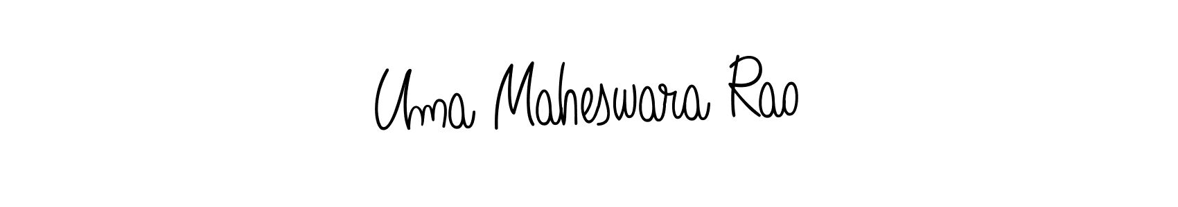 Also You can easily find your signature by using the search form. We will create Uma Maheswara Rao name handwritten signature images for you free of cost using Angelique-Rose-font-FFP sign style. Uma Maheswara Rao signature style 5 images and pictures png