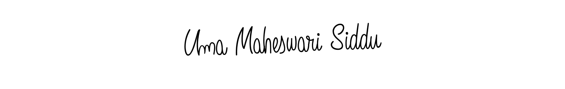 It looks lik you need a new signature style for name Uma Maheswari Siddu. Design unique handwritten (Angelique-Rose-font-FFP) signature with our free signature maker in just a few clicks. Uma Maheswari Siddu signature style 5 images and pictures png