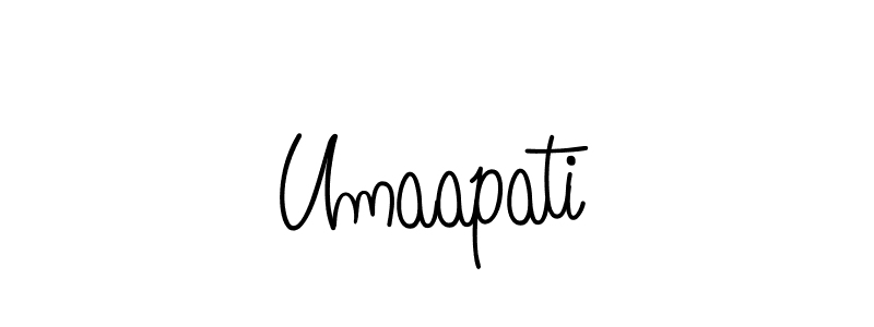 Create a beautiful signature design for name Umaapati. With this signature (Angelique-Rose-font-FFP) fonts, you can make a handwritten signature for free. Umaapati signature style 5 images and pictures png