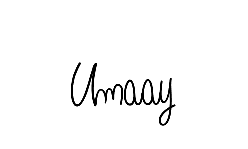 if you are searching for the best signature style for your name Umaay. so please give up your signature search. here we have designed multiple signature styles  using Angelique-Rose-font-FFP. Umaay signature style 5 images and pictures png