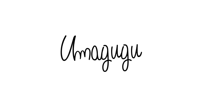 Create a beautiful signature design for name Umagugu. With this signature (Angelique-Rose-font-FFP) fonts, you can make a handwritten signature for free. Umagugu signature style 5 images and pictures png