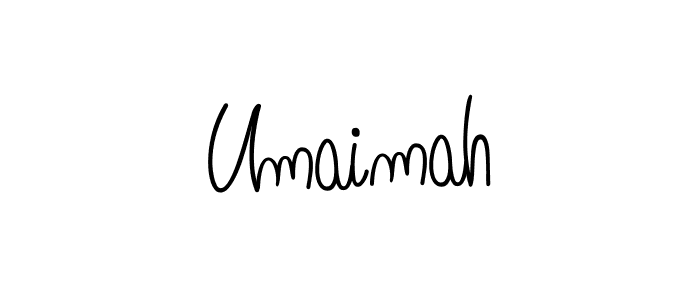 How to Draw Umaimah signature style? Angelique-Rose-font-FFP is a latest design signature styles for name Umaimah. Umaimah signature style 5 images and pictures png