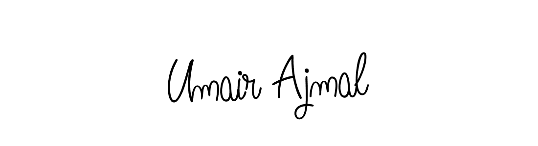 How to make Umair Ajmal signature? Angelique-Rose-font-FFP is a professional autograph style. Create handwritten signature for Umair Ajmal name. Umair Ajmal signature style 5 images and pictures png