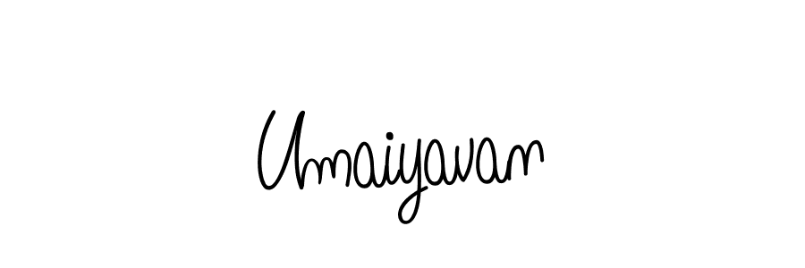 Once you've used our free online signature maker to create your best signature Angelique-Rose-font-FFP style, it's time to enjoy all of the benefits that Umaiyavan name signing documents. Umaiyavan signature style 5 images and pictures png