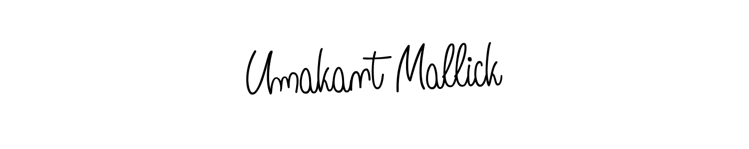 Make a beautiful signature design for name Umakant Mallick. Use this online signature maker to create a handwritten signature for free. Umakant Mallick signature style 5 images and pictures png