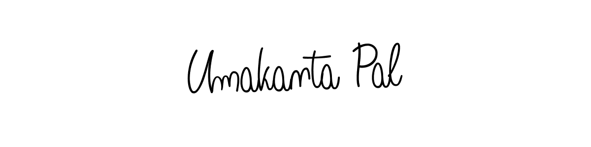 Design your own signature with our free online signature maker. With this signature software, you can create a handwritten (Angelique-Rose-font-FFP) signature for name Umakanta Pal. Umakanta Pal signature style 5 images and pictures png