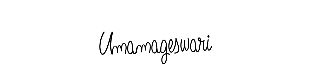 Best and Professional Signature Style for Umamageswari. Angelique-Rose-font-FFP Best Signature Style Collection. Umamageswari signature style 5 images and pictures png