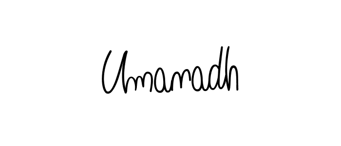 This is the best signature style for the Umanadh name. Also you like these signature font (Angelique-Rose-font-FFP). Mix name signature. Umanadh signature style 5 images and pictures png