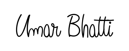 Express your personality with a custom Umar Bhatti signature crafted with Angelique-Rose-font-FFP typography. Free transparent PNG download available. Umar Bhatti signature style 5 images and pictures png