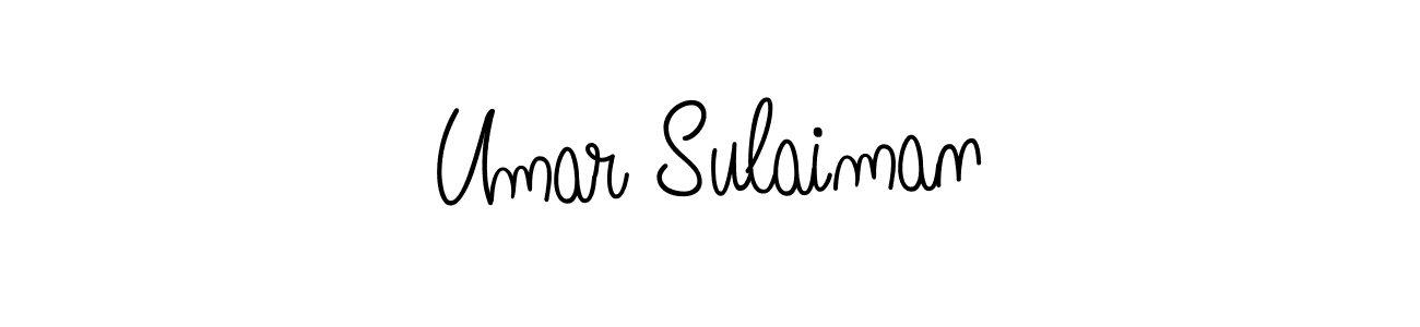 Make a short Umar Sulaiman signature style. Manage your documents anywhere anytime using Angelique-Rose-font-FFP. Create and add eSignatures, submit forms, share and send files easily. Umar Sulaiman signature style 5 images and pictures png