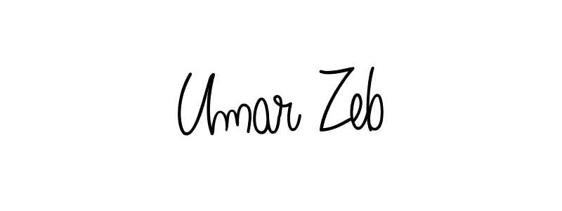 Make a short Umar Zeb signature style. Manage your documents anywhere anytime using Angelique-Rose-font-FFP. Create and add eSignatures, submit forms, share and send files easily. Umar Zeb signature style 5 images and pictures png