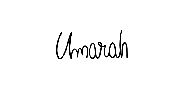 How to Draw Umarah signature style? Angelique-Rose-font-FFP is a latest design signature styles for name Umarah. Umarah signature style 5 images and pictures png