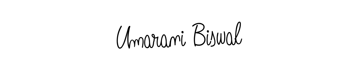 How to Draw Umarani Biswal signature style? Angelique-Rose-font-FFP is a latest design signature styles for name Umarani Biswal. Umarani Biswal signature style 5 images and pictures png