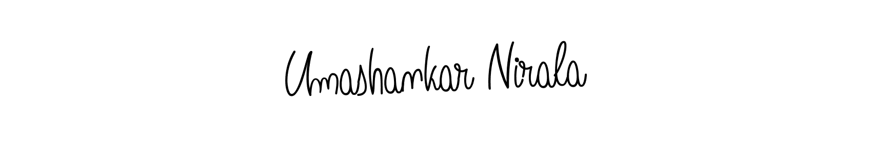 Also we have Umashankar Nirala name is the best signature style. Create professional handwritten signature collection using Angelique-Rose-font-FFP autograph style. Umashankar Nirala signature style 5 images and pictures png