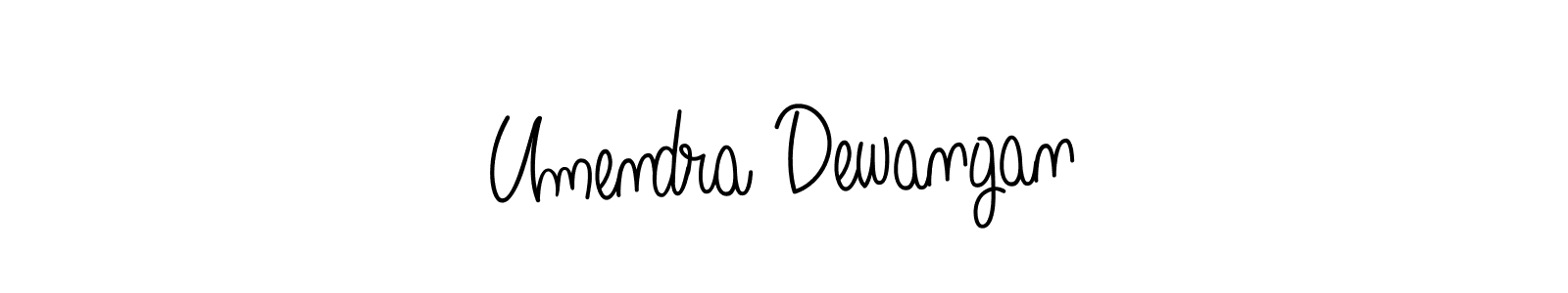Check out images of Autograph of Umendra Dewangan name. Actor Umendra Dewangan Signature Style. Angelique-Rose-font-FFP is a professional sign style online. Umendra Dewangan signature style 5 images and pictures png