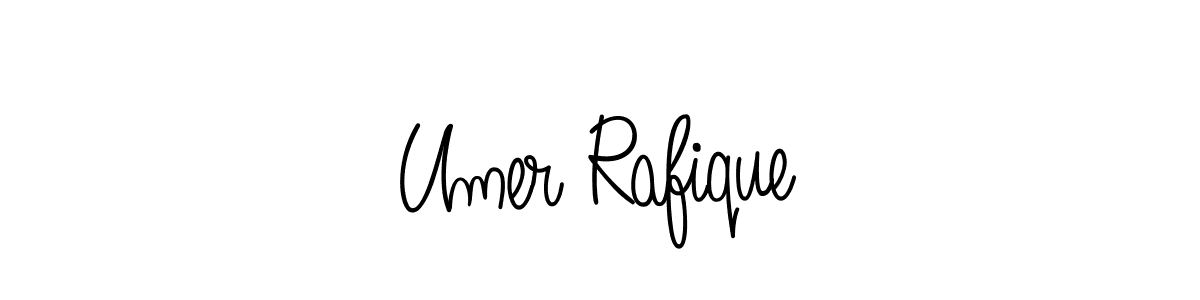 Also we have Umer Rafique name is the best signature style. Create professional handwritten signature collection using Angelique-Rose-font-FFP autograph style. Umer Rafique signature style 5 images and pictures png