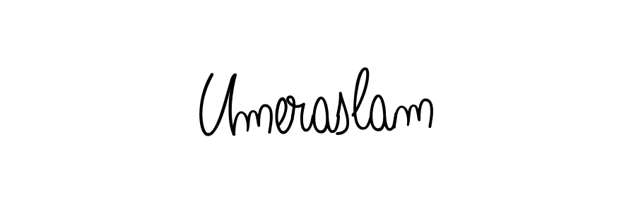 Make a short Umeraslam signature style. Manage your documents anywhere anytime using Angelique-Rose-font-FFP. Create and add eSignatures, submit forms, share and send files easily. Umeraslam signature style 5 images and pictures png