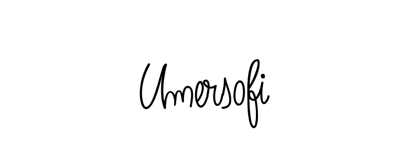 Also we have Umersofi name is the best signature style. Create professional handwritten signature collection using Angelique-Rose-font-FFP autograph style. Umersofi signature style 5 images and pictures png