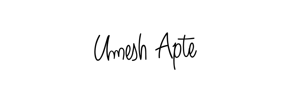 Check out images of Autograph of Umesh Apte name. Actor Umesh Apte Signature Style. Angelique-Rose-font-FFP is a professional sign style online. Umesh Apte signature style 5 images and pictures png