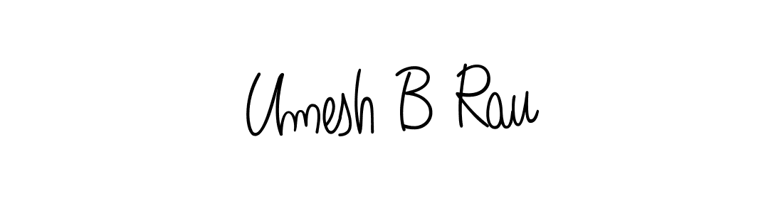 You can use this online signature creator to create a handwritten signature for the name Umesh B Rau. This is the best online autograph maker. Umesh B Rau signature style 5 images and pictures png