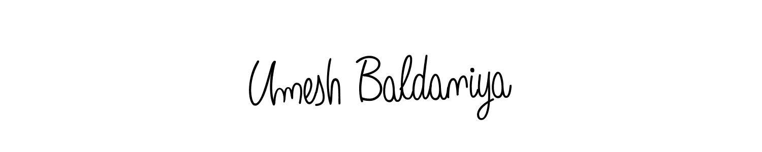 Check out images of Autograph of Umesh Baldaniya name. Actor Umesh Baldaniya Signature Style. Angelique-Rose-font-FFP is a professional sign style online. Umesh Baldaniya signature style 5 images and pictures png